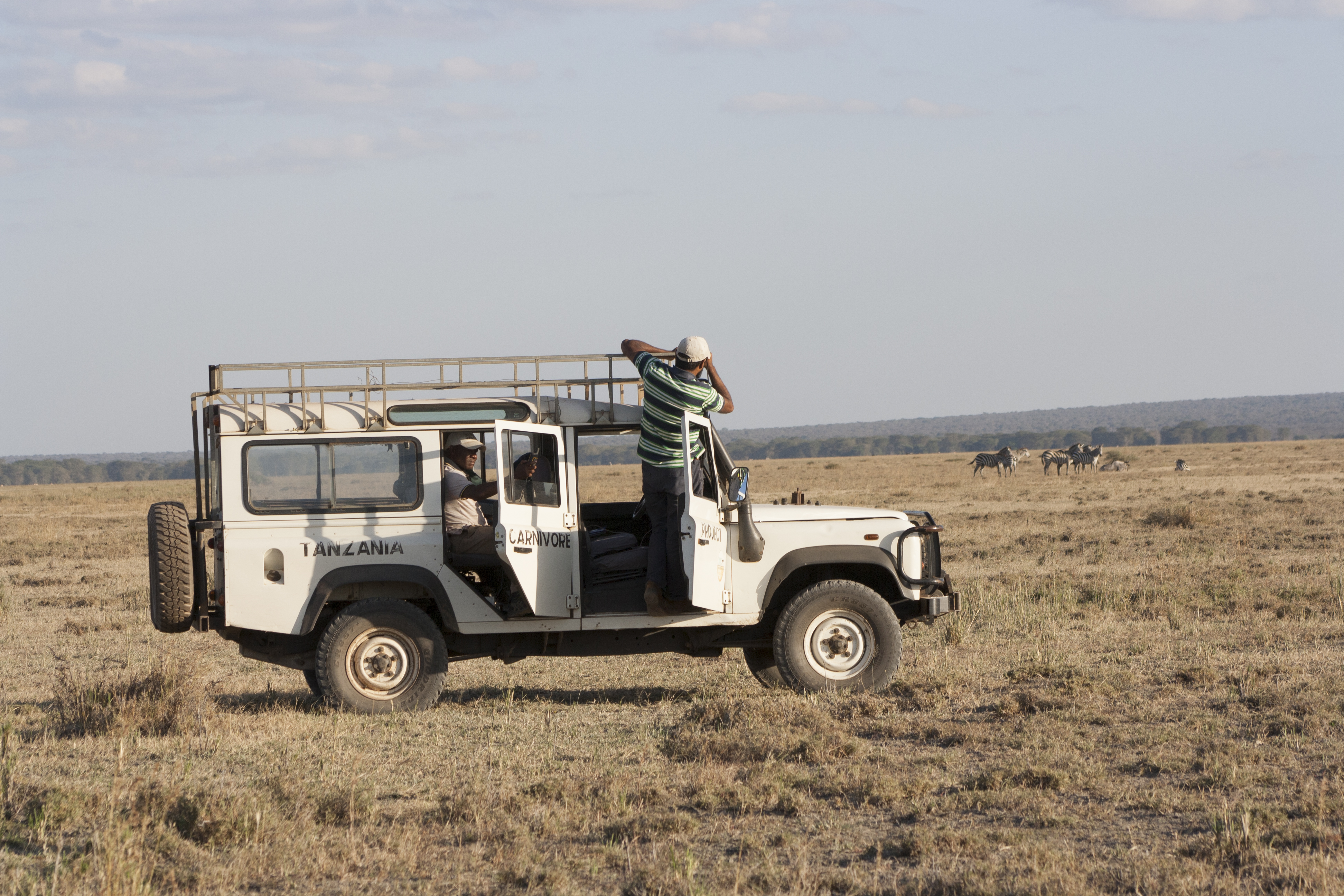 Patrol work for illegal trade in Tanzania 